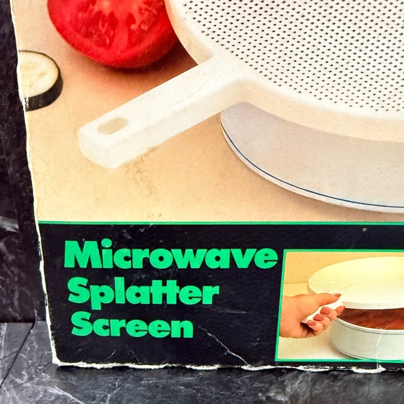 EKCO MICRO HELPERS Microwave Splatter Screen Vintage - Picture 4 of 13